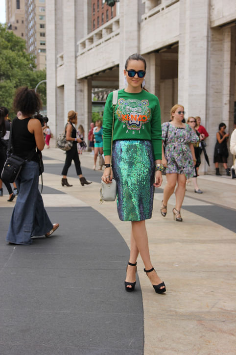 Bắt nhịp xu hướng cùng Street-style tại Tuần lễ thời trang New York - Thời trang nữ - Tư vấn - Thời trang - Xuân 2013 - Tuần lễ Thời trang - New York - Xuống phố