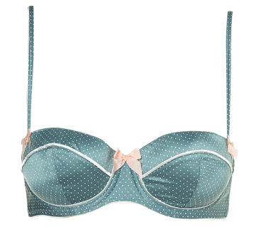 Pinspot Bra With Piping & Bloomer - Global Fashion Report