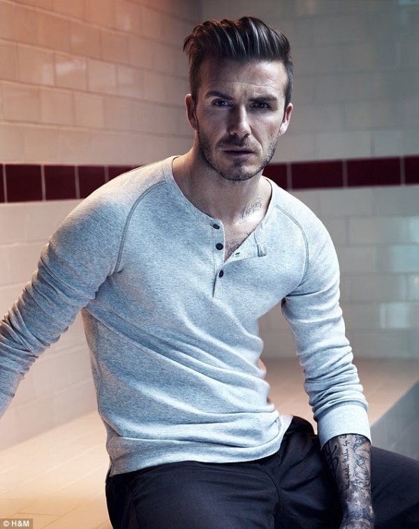Tattooed David Beckham Stuns In H&M Fall/Winter 2013 Bodywear Collection [PHOTOS+VIDEO] - David Beckham - H&M - Fall/Winter 2013 - Collection - Men's Wear - Underwear - Ad campaign