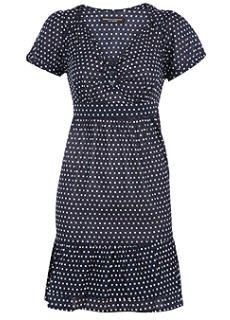 Navy spot dress - Global Fashion Report