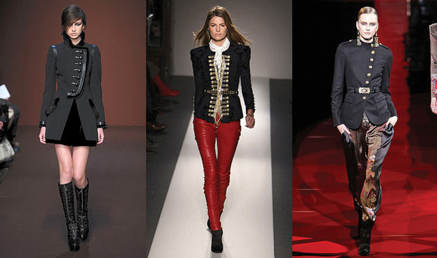 Fall 2010 Fashion Trend: Military Style - Military Style - Women's Wear