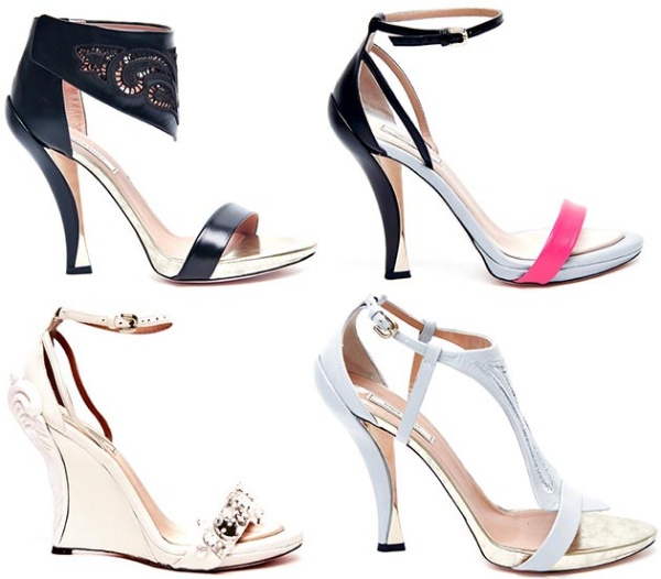 Classy and Elegant Nina Ricci Spring / Summer 2014 Accessory Collection - Nina Ricci - Accessory - Shoes - Bag - Collection - Fashion - Photo