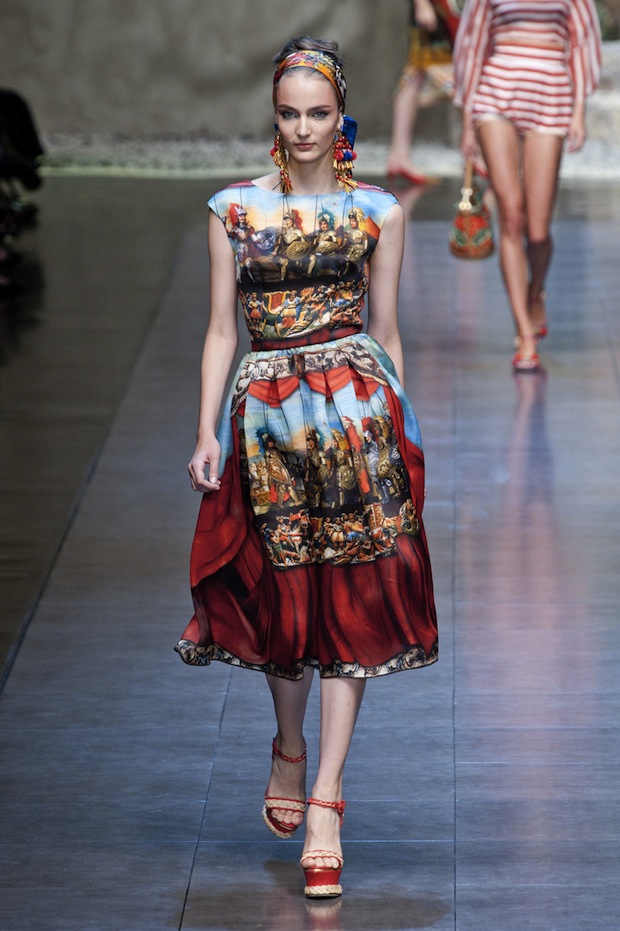 Dolce & Gabbana Spring 2013 - แฟชั่น - แฟชั่นคุณผู้หญิง - รองเท้า - แฟชั่นดารา - เคล็ดลับ - ทรงผม - อินเทรนด์ - เทรนด์ใหม่ - Celeb Style - ความงาม