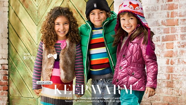 Chic and Cute H&M Kids 'Keep Warm' Clothing Collection