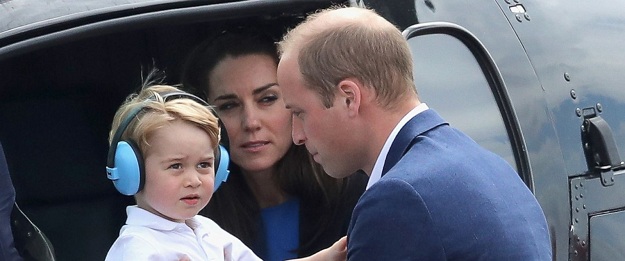 โม้เม้นท์น่ารักของ Duke & Duchess of Cambridge พร้อมด้วย Prince George - Prince George