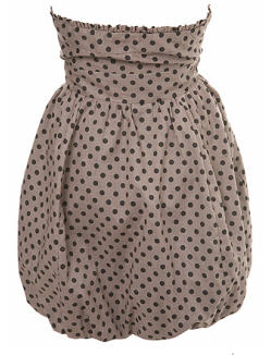 Grey Spot Puffball Prom Dress - Miss Selfridge - Dress - Women's Wear