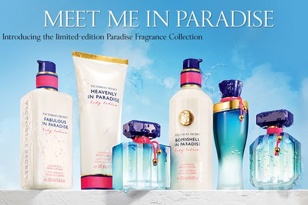 Victoria's Secret Launches Paradise Fragrance Collection