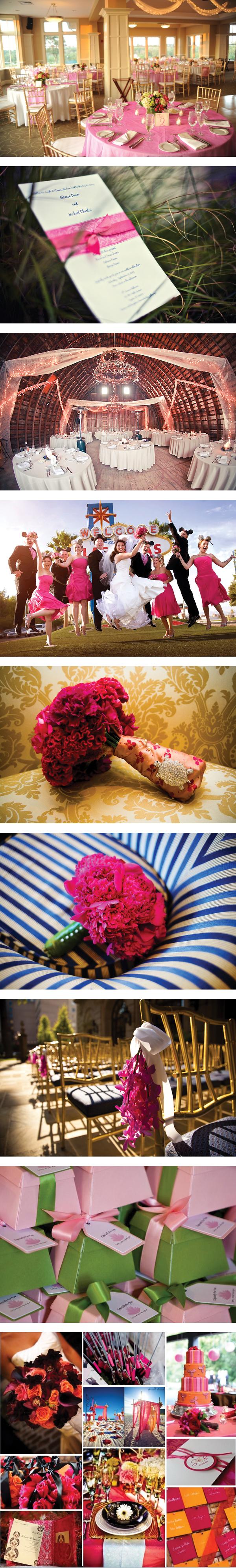 โรแมนติกบนความหวาน ด้วยธีมแต่งงานสีชมพู - แฟชั่นแต่งงาน