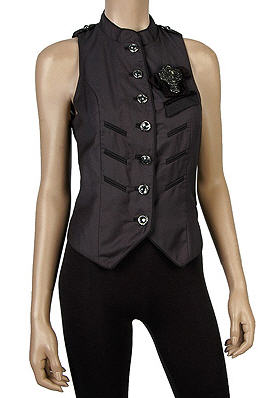 Military Chic Vest - Twelve by Twelve - Women's Wear