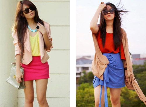 จัดจ้านแบบ “คัลเลอร์บล็อก”  ด้วยแฟชั่นแมทช์สีแรง สด แจ่ม