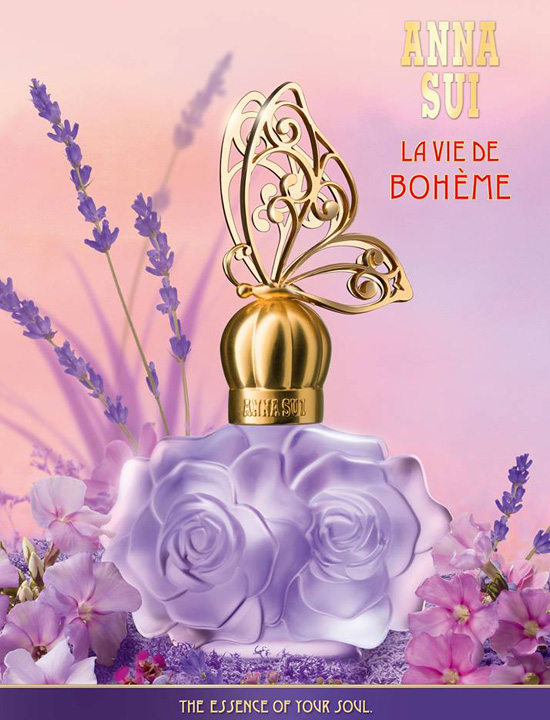Anna Sui Launches Fall 2013 'La Vie de Boheme' Fragrance Inspired by Bohemian Lifestyle - Anna Sui - Fragrance - Designer - Fall 2013