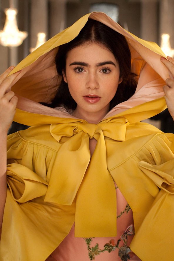 Lily Collins as Snow White - Global Fashion Report