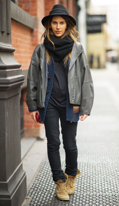 Street Style from New York in December - Street Fashion