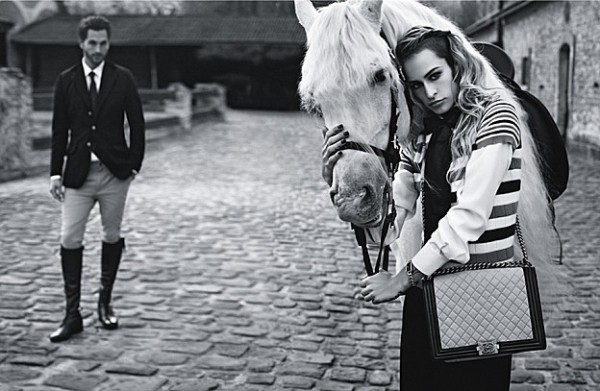 Phong cách retro trong bộ ảnh quảng cáo túi xách 'Boy' Xuân Hè 2013 của Chanel - Chanel - Nhà thiết kế - Thời trang nữ - Bộ sưu tập - Xuân/Hè 2013 - Túi xách