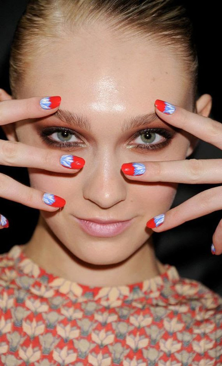 Những kiểu nail sẽ thống trị thế giới thời trang Thu/Đông 2012 - xu hướng - Thời trang nữ - Tư vấn - Thu/Đông 2012 - Trang trí móng