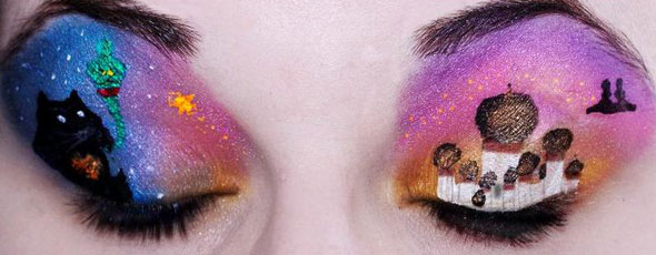 May your wish come true-Disney-inspired eye shadows by Katie Alves - Katie Alves - Disney - Eye shadow - Fashion