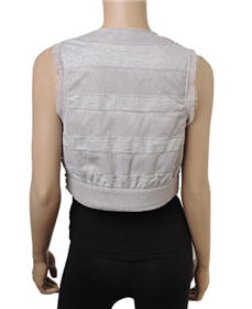 Embellished Zip Front Vest - Twelve by Twelve - Women's Wear