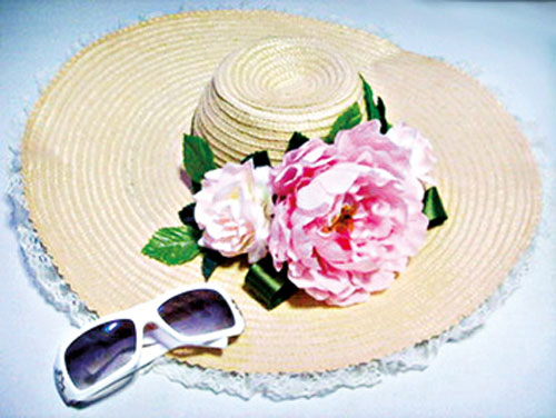 'ตกแต่งหมวกสาน'งานแฮนด์เมดเพิ่มมูลค่า - Accessories