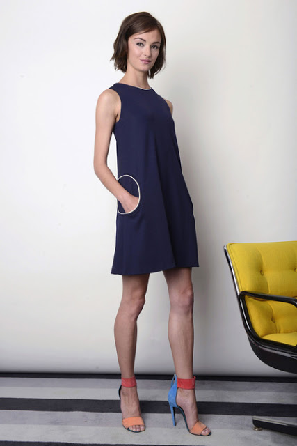Phong cách color-block trong BST Resort 2014 của Lisa Perry - Lisa Perry - Bộ sưu tập - Thời trang nữ - Resort 2014