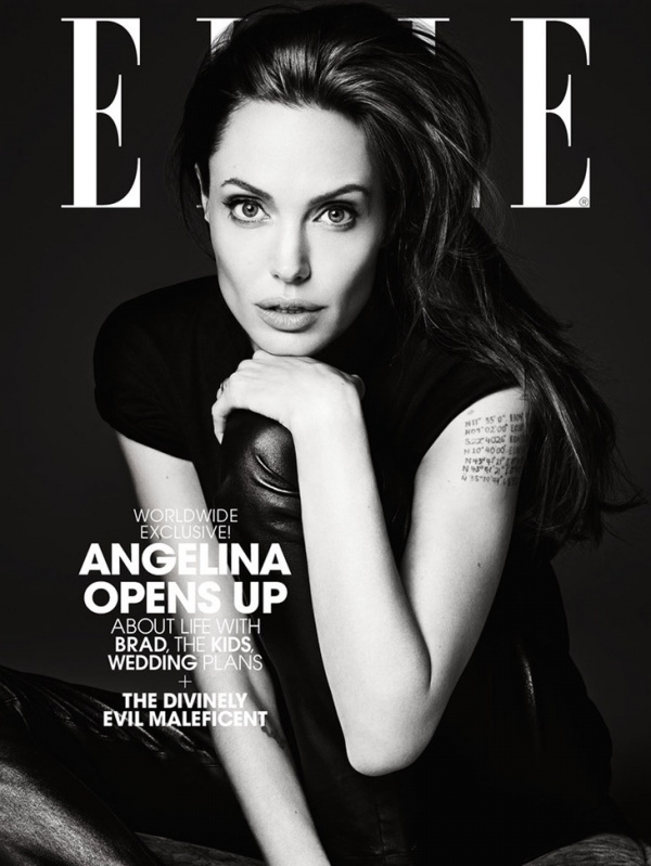 Angelina Jolie sắc sảo cùng sắc đen trên tạp chí Elle Mỹ tháng 6/2014 - Phong Cách Sao - Sao - Thời trang nữ - Hình ảnh - Tin Thời Trang - Angelina Jolie - Elle Mỹ