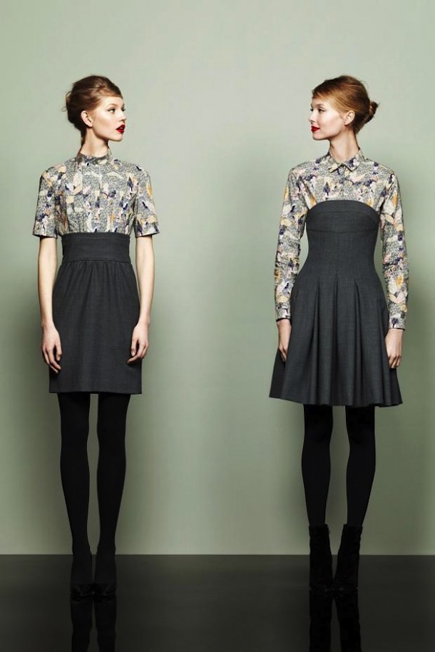 คอลเลคชั่นเสื้อผ้าลายพิมพ์ดอกไม้จาก Cacharel Autumn - แฟชั่นคุณผู้หญิง - คอลเลคชั่นเสื้อผ้า - เสื้อผ้าลายพิมพ์ - เสื้อผ้าลายดอกไม้ - แบรนด์ Cacharel