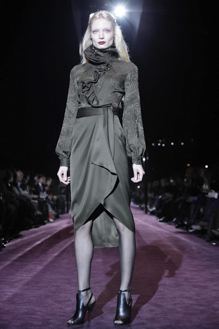 Sắc tối huyền bí mà cao sang trog BST Gucci 2013 - Bộ sưu tập - Thời trang nữ - Nhà thiết kế - 2013 - Gucci