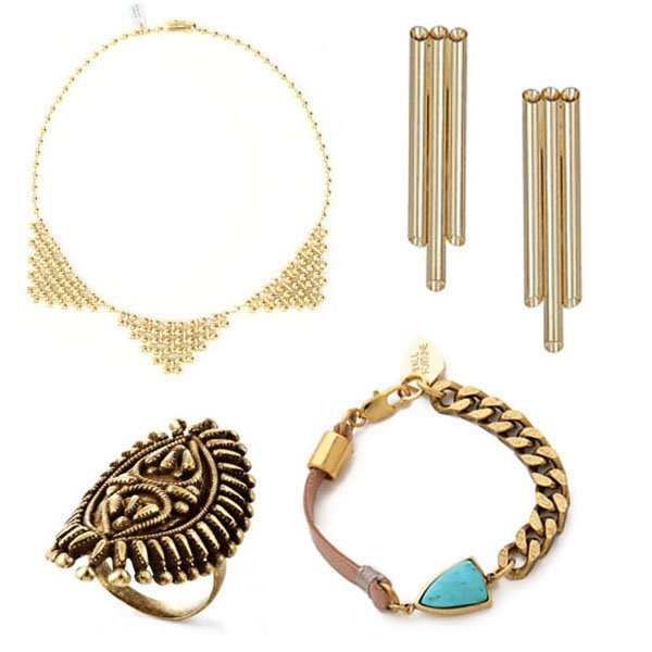 Statement Gold Accessories for Summer Styles