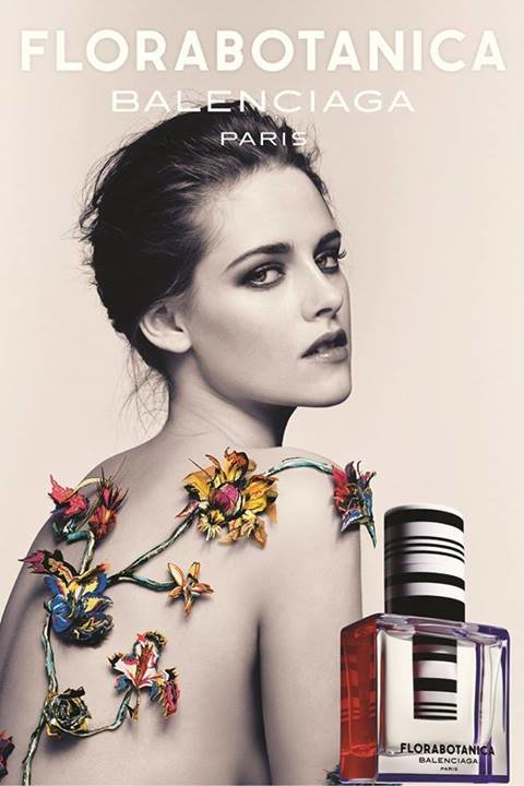 Kristen Stewart Goes Topless in Sexy Balenciaga's Florabotanica Fragrance Campaign [PHOTOS]