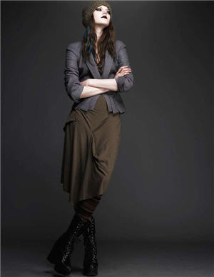 McQ by McQueen punky and patched for Fall 2010 - Alexander McQueen - McQ - Women's Wear