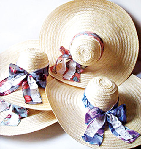 'ตกแต่งหมวกสาน'งานแฮนด์เมดเพิ่มมูลค่า - Accessories