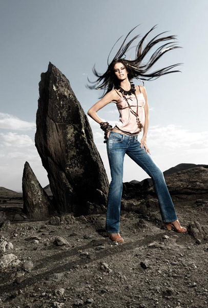 Gợi cảm nhưng vẫn đầy cá tính cùng Jeans Fornarina 2012 - Thời trang nữ - Jeans - 2012