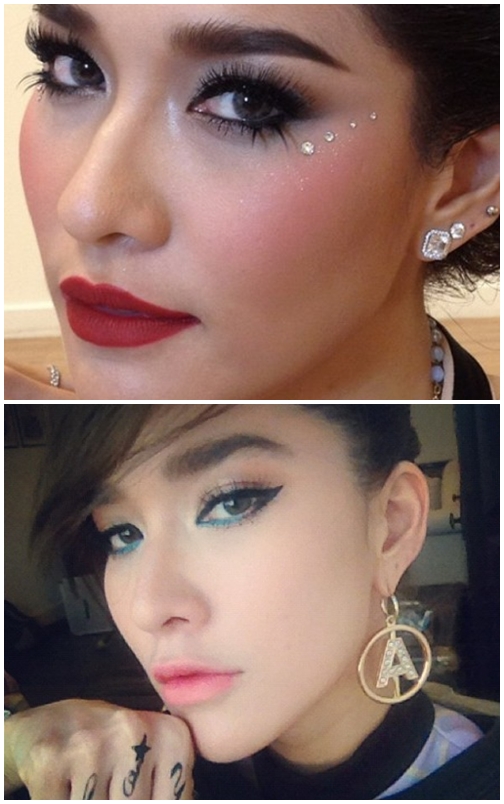 ใกล้ๆ ชัดๆ ซูมกันเห็นๆ ดาราแต่งหน้า แต่ละนางสวยเป๊ะ!! - แต่งหน้า - แต่งหน้าดารา - ดาราแต่งหน้า - เมคอัพ - แต่งหน้าออกงาน