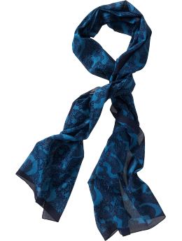 Lightweight floral scarf - Gap - Scarf - Scarves - Accessory