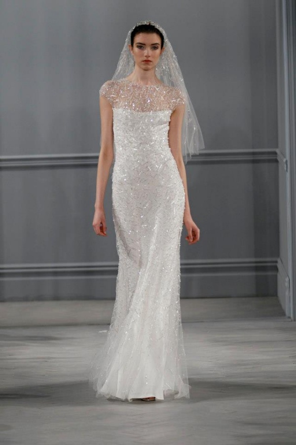 Ngọt ngào tinh tế cùng BST áo cưới 2014 của Monique Lhuillier - Monique Lhuillier - Nhà thiết kế - Bộ sưu tập - Thời trang cưới - Thời trang
