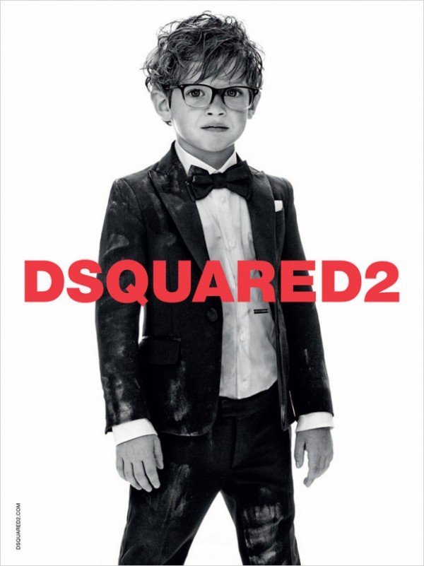 Chiến dịch quảng cáo BST trẻ em mùa xuân hè 2014 siêu đáng yêu của Dsquared2 - Dsquared2 - Thời trang trẻ em - Bộ sưu tập - Xuân / Hè 2014