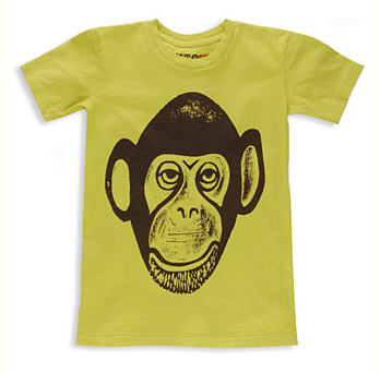 Monkey Face Tee - HTG81 - Kids Wear - Boy
