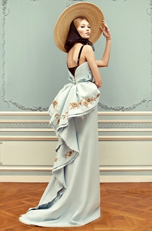BST Xuân 2013 đẹp thanh khiết từ Ulyana Sergeenko - Thời trang nữ - Bộ sưu tập - Nhà thiết kế - Thời trang - Xuân 2013 - Ulyana Sergeenko