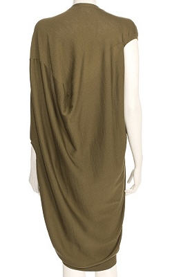 DRAPE JERSEY DRESS - Alexander McQueen - Dress - Women's Wear