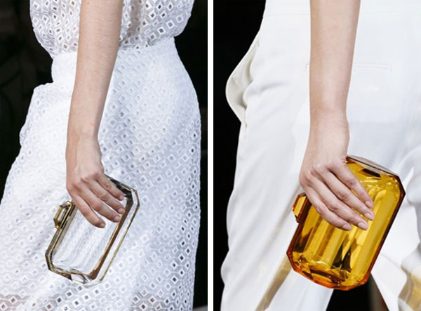 เทรนด์กระเป๋าใส Transparent Bags คลาสสิคแบบ old school !! - เทรนด์กระเป๋า - กระเป๋าใสๆ - Transparent Bags - Jenny Packham - เทรนด์กระเป๋าใส - กระเป๋า