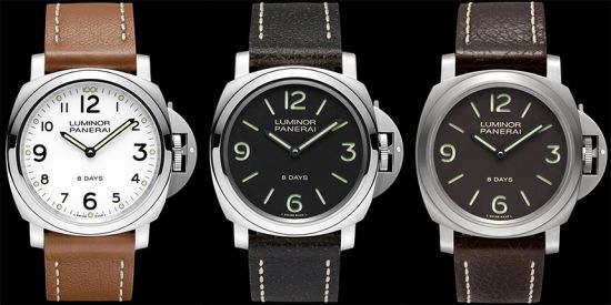 Panerai Luminor Marina 8 Days Acciaio นาฬิการุ่นคลาสสิค - แฟชั่น - แฟชั่นคุณผู้ชาย - Accessories - นาฬิกา - เทรนด์ใหม่ - คอลเลคชั่น - นาฬิกาข้อมือ - นาฬิกาสายหนัง - แบบนาฬิกาข้อมือ - แบบนาฬิกา - เท่ห์ - คลาสสิค - Panerai