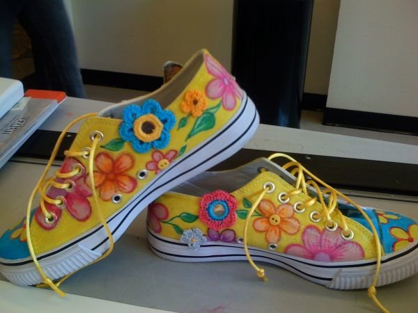 funky wide fit shoes