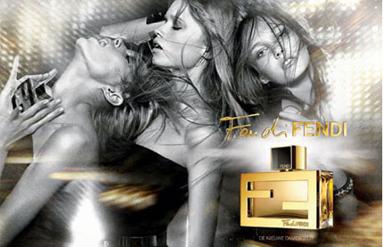 Fendi's new campaign for Fan di Fendi stars Anja Rubik, Karmen Pedaru and Abbey Lee Kershaw - Fendi - Fragrance