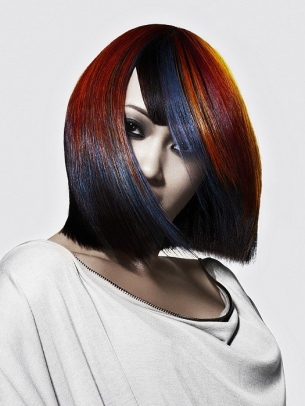 Multi-Chromatic Hair Ideas - Trendiest Fall 2012 Styles - Fashion - Women's Wear - Hair - Fall 2012 - Trends