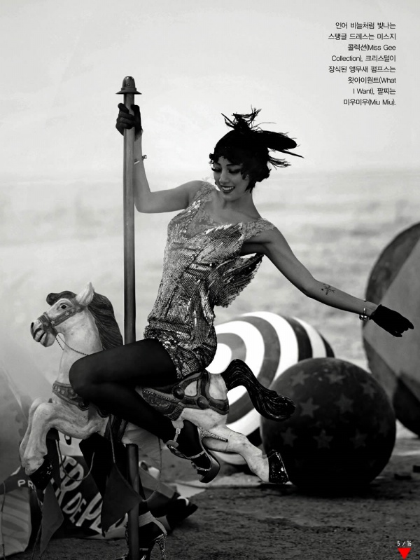 Lee Hyori đóng vai “Show Girl” trên tạp chí Vogue Hàn Quốc tháng 5/2013. - Lee Hyori - Phong cách sao - Tin thời trang - Thời  trang - Thư viện ảnh