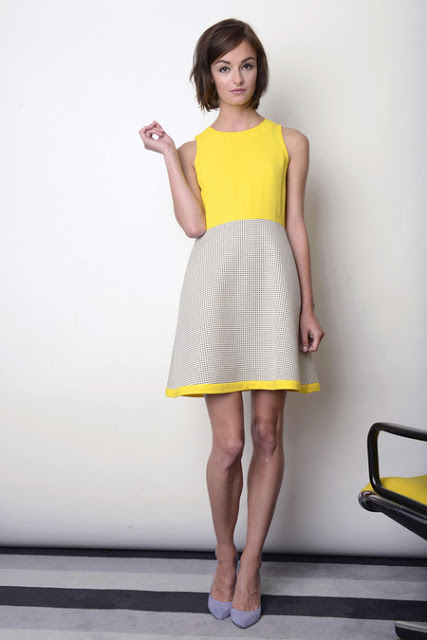 Phong cách color-block trong BST Resort 2014 của Lisa Perry - Lisa Perry - Bộ sưu tập - Thời trang nữ - Resort 2014