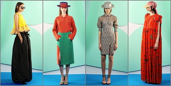 BST Xuân/Hè 2012 đầy sắc màu từ Kenzo - Bộ sưu tập - Thời trang nữ - Xuân/Hè 2012 - Nhà thiết kế - Kenzo