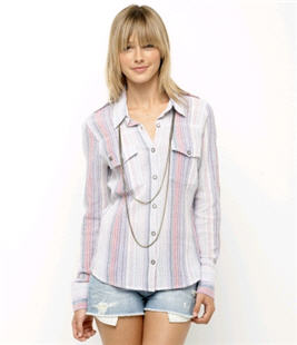 Madras Top - Shirts - Women's Wear