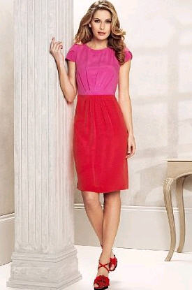 Autograph Occasions Pure Silk Boat Neck Dress - Dress - Women's Wear - Marks & Spence