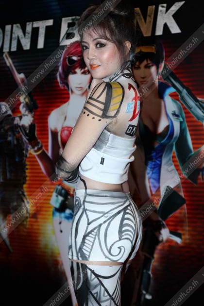 เปิดตัว THE GAMES XPO 2012  กับโชว์ Body paint ..... - Body paint - THE GAMES XPO 2012 - เกมหวงอี้ออนไลน์ภาค2 - เพ้นท์ร่างกาย - เปิดตัว