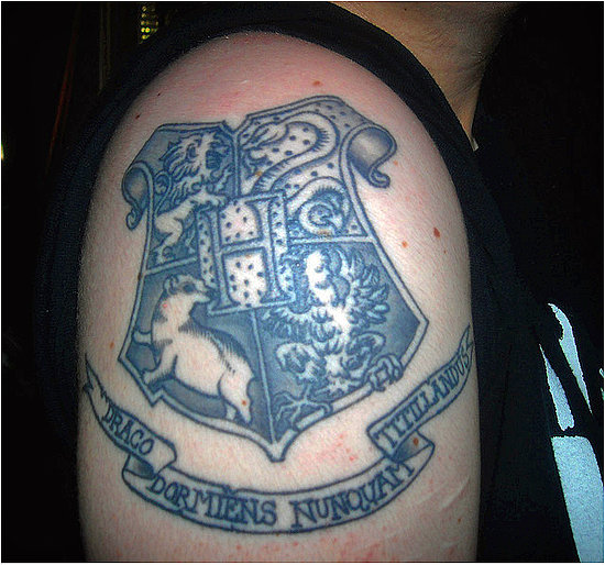 Hình xăm ấn tượng lấy cảm hứng từ bộ phim Harry Potter - Hình xăm